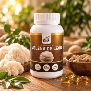 Melena de León – Perlas de Gelatina con centro Líquido (100 Unidades Blandas)