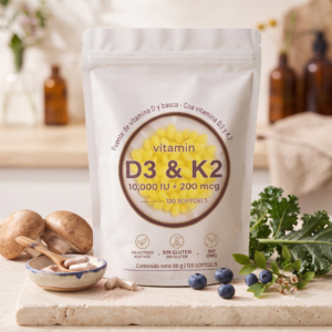 Vitaminas D3 y K2 mejorado