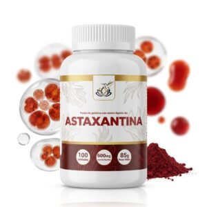 Astaxantina 600 mg – 100 Perlas de Gelatina