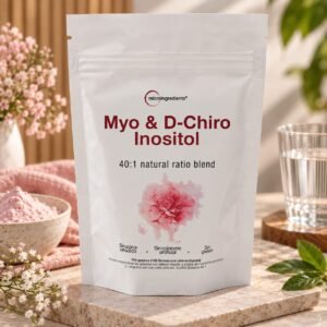 Myo & D-Chiro Inositol (Ratio 40:1) – 100 cápsulas blandas con Relleno Líquido (100 g)
